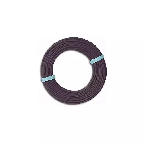 Câble Noir 10 mètres section 0,14 mm2