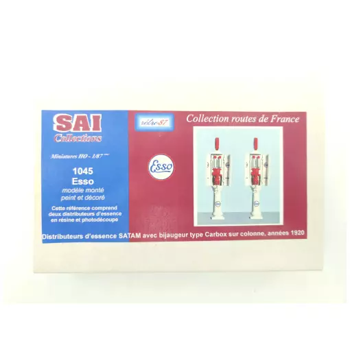 Kit de 2 distributeurs d'essence "SATAM" SAI 1045 - HO 1/87