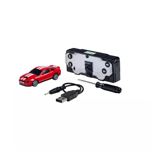 Ford Mustang Shelby GT500 rouge - Carson 500404335 - 1/64