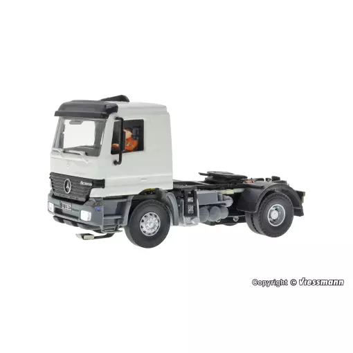Camion semi-remorque MB ACTROS à 2 essieux, modèle de base fonctionnel - Viessmann 8114 - HO 1/87 