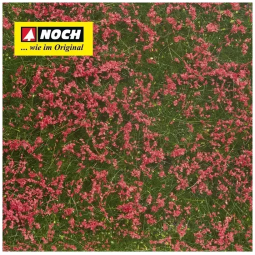 Hoja de hierba/alfombra 120 x 180 mm Rojo pradera NOCH 07257 - HO 1/87 - Detallado