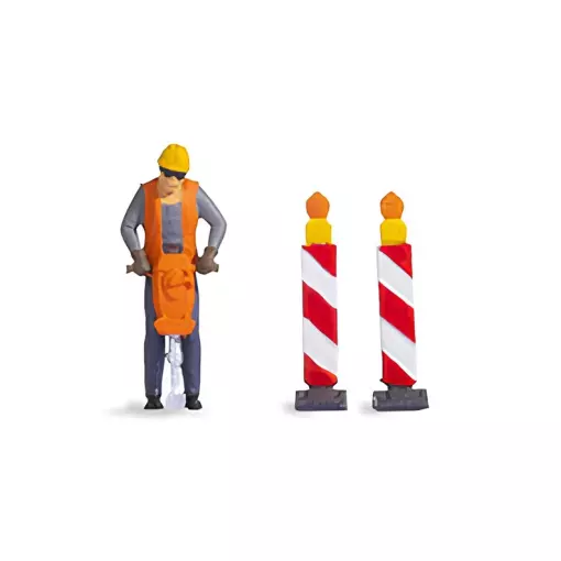 Small Scenes - Road Construction - Noch 16521 - HO : 1/87