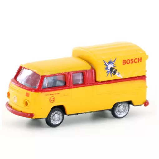 Voiture VW T2 DoKa - jaune Bosch - LEMKE 3953 - N 1/160 -