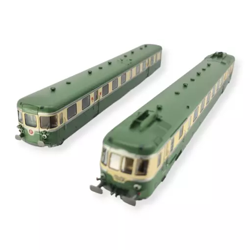 RGP II diesel railcar with trailer - Jouef HJ2429 - HO 1/87 - SNCF