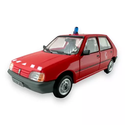 Voiture Peugeot 205 GE Pompier 18 - Ree Modèles CB-154 - HO 1/87