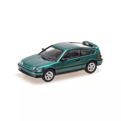 Honda Cr-X Mk2 Vert Métallisé 1987 - Minichamps 870161020 - HO 1/87