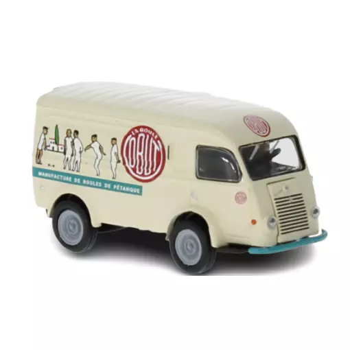 Camionnette Renault Goélette OBUT - SAI 3718 BREKINA 14661 - HO : 1/87 - EP III