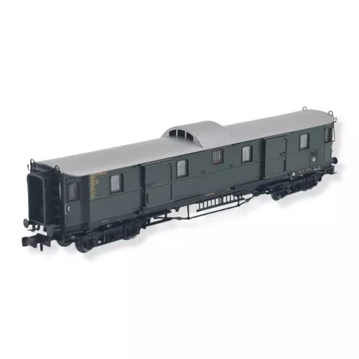 Fourgon pour train express type Pw4ü - Fleischmann 808002 DB - N 1/160 - EP III