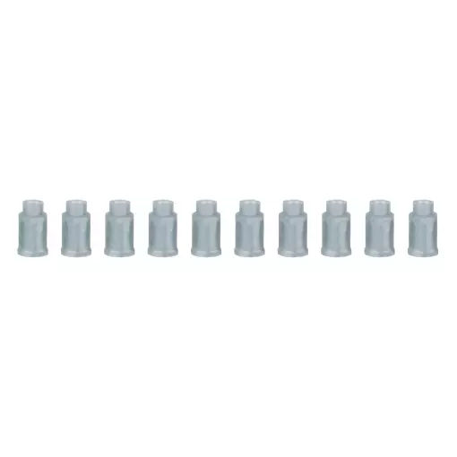 Lot de 10 pots à lait - Faller 180879 - HO 1/87 - EP I