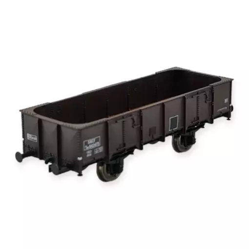 Wagon tombereau 4 portes ex-PLM, SNCF HO 1/87e