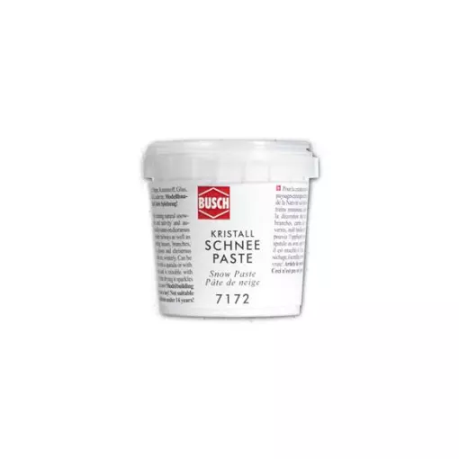 Pot de Pâte de Neige - 150gr - Busch 7172 - Toutes Echelles 