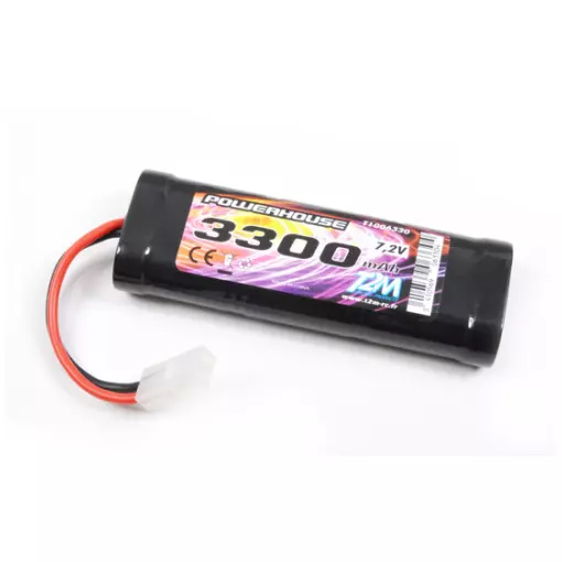 Accus 7.2V NiMh 3000mah - T2M T1006330 Prise Tamiya