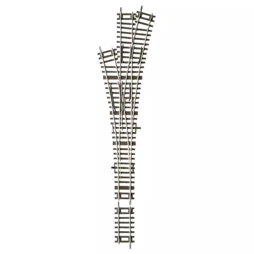 Aiguillage Triple DWW15 Roco 42454 - R 873,5 mm- 15° - HO : 1/87 - Code 83
