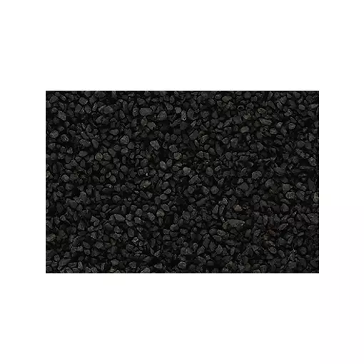 Fijne as zwart ballast - Woodland Scenics B1376 - 945 ml - Alle schalen
