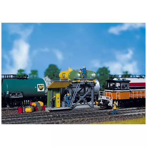 Brandstoftank voor diesellocomotieven