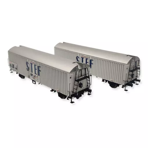 Set 2 Kühlwagen STEF - Ls Models 30235 - HO 1/87 - SNCF - EP III