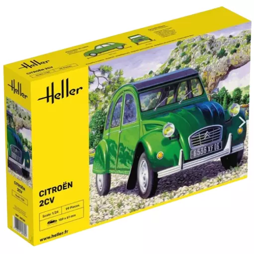 Citroën 2 CV - Heller 80765 - 1/24