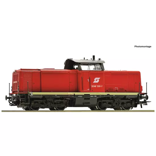 Roco 52561 series 2048 diesel locotractor - HO: 1/87 - ÖBB - EP V - digital sound