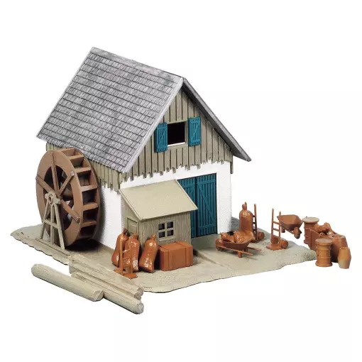 Kleine Wassermühle Faller 131362 - HO 1/87 - EP II - 115x98x75mm