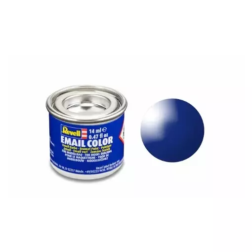 Peinture Émail Revell Bleu Outremer Brillant RAL 5002. 14ml - REVELL 32151