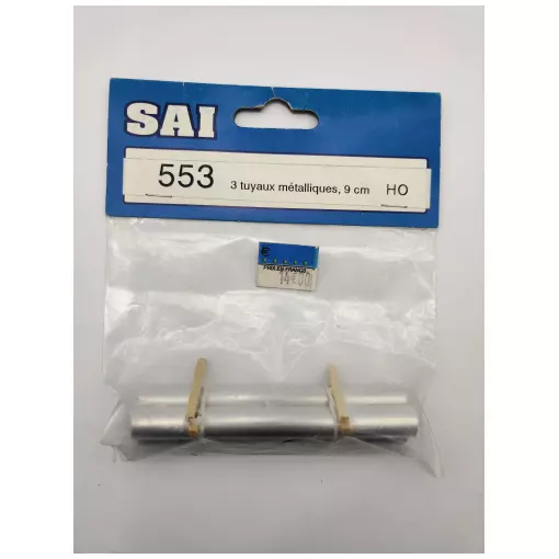Kit of 3 9 cm metal hoses SAI 553 - HO 1/87