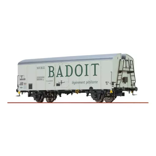Wagon frigorifique Badoit type UIC 1 - Brawa 67122 - N 1/160 - SNCF - EP III