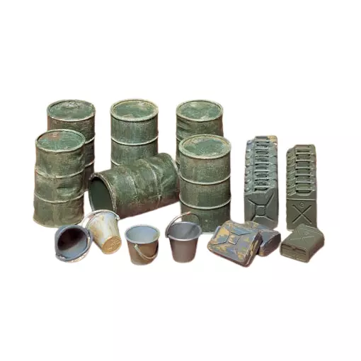 Bidons de carburant - Tamiya 35026 - 1/35