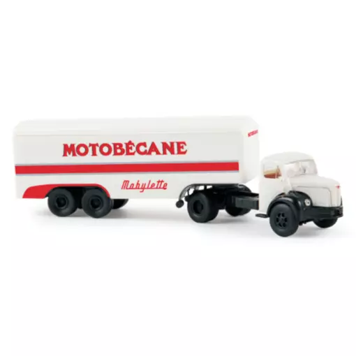 Semi-trailer with Berliet TLR 8 a tractor - SAI 2546 Brekina 85425 - HO : 1/87