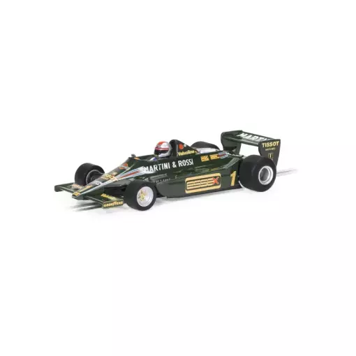 F1 Lotus 79 - SCALEXTRIC C4423 - I 1/32 - Analogique - USA GP West 1979 - Mario Andretti