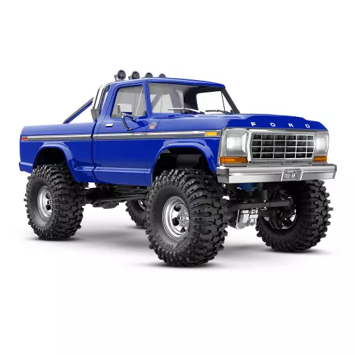 Crawler - TRX-4M Ford F-150 Ranger XLT bleu 100% RTR - Traxxas 97044-1-BLUE - 1/18