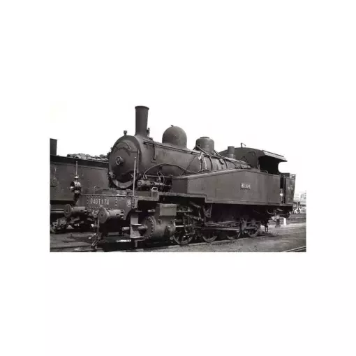 Steam locomotive 040 TA 53 - REE MODELES MB186 - HO 1/87 - SNCF - Analogue