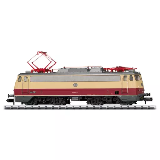 BR 112 MiniTrix 16100 electric locomotive - N 1/160 - DB - EP IV