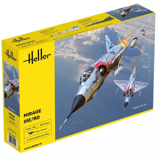 Avion de chasse - Mirage IIIE/RD - Heller 30422 - 1/48