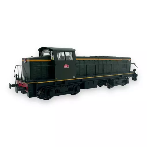 Locomotive Diesel 040 DE 4 - Analogique - REE MODELES JM012 - SNCF - HO - EpIII