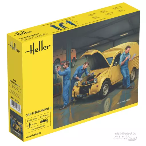 Mécanique automobile II - Heller 82756 - 1/24