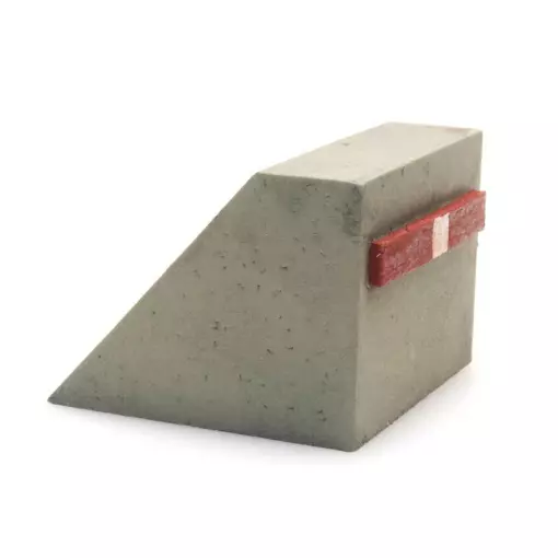 A concrete buffer stop - ARTITEC 387.295 - HO : 1/87