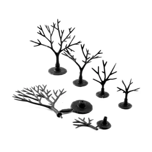 Set di 144 rinforzi per alberi WOODLAND SCENICS TR1120 - HO 1/87 - 19-50,8 mm