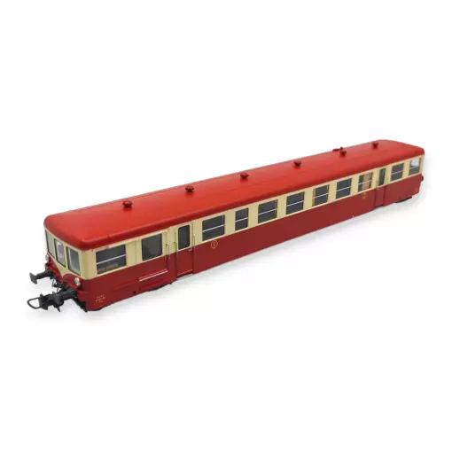 Aanhangwagen XR-7360 Rood/Crème "SOTTEVILLE" REE MODELES VB446 - SNCF - HO 1/87