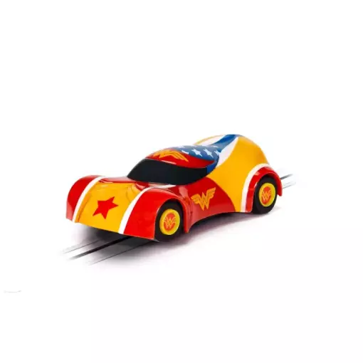 Voiture Justice League Wonder Woman - Micro Scalextric G2168 - S 1/64 - Analoog