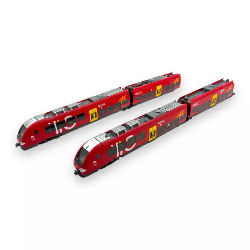 Automotrice électrique AGC Z 27871/27872 LIO - LS Models 10080 - HO 1/87 - SNCF - Ep VI - Analogique - 2R