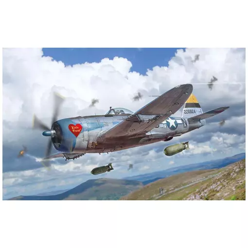 Avion P-47D Thunderbolt (Europe) - Italeri 2835 - 1/48