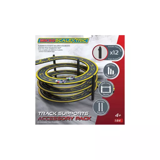 Pack de voies - Scalextric G8050 - Pack d'extension de support de rail