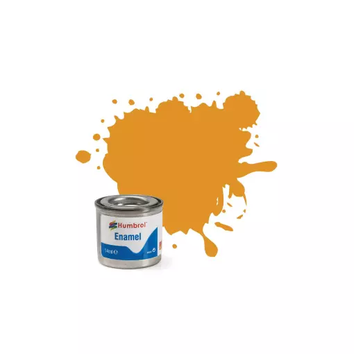Copper Yellow Gloss Cellulose Paint N°54 - Humbrol AA0597 - 14 mL