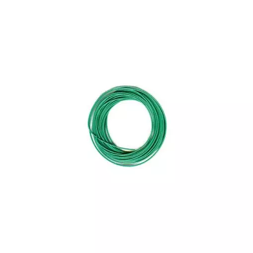 Groene draad 0,2 mm vierkant, lengte: 7 meter