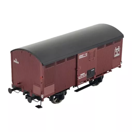 Wagon primeur 10T rouge sideros REE MODELS WB760 - PLM - HO 1/87 - EP II