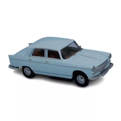 Peugeot 404 berlina blu pastello BREKINA 92979 SAI 2321 - HO 1/87