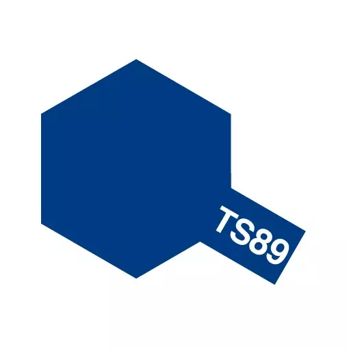 Peinture Acrylique Bleu nacré TS89 - Tamiya 85089 - 100 ml