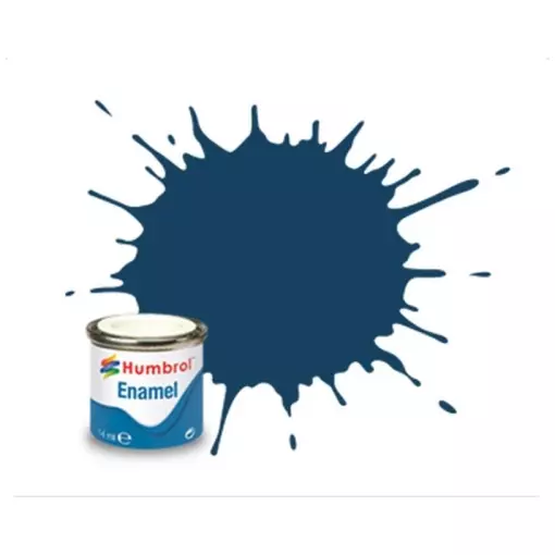 Peinture cellulosique couleur Bleu Oxford Mat N°104 - Humbrol AA1153 - 14 mL