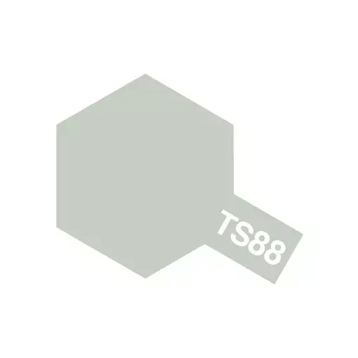 Spray de peinture titane argenté brillant TS88 100ml - Tamiya 85088