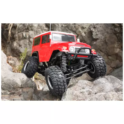 Veicolo elettrico - Toyota Land Cruiser 40 CR01 - Tamiya 58405 - 1/10